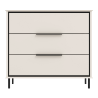 Комод Хілс KOM3S Кашемір / Чорний Гербор (Gerbor) Україна